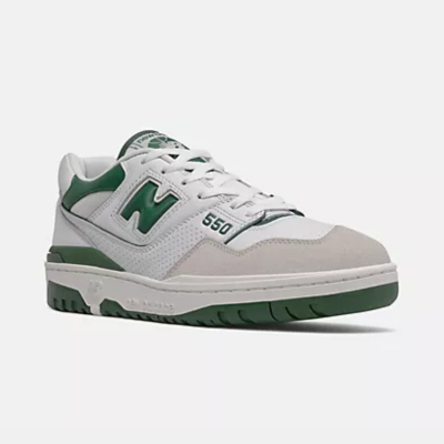 New Balance 550 - White/Forest Green