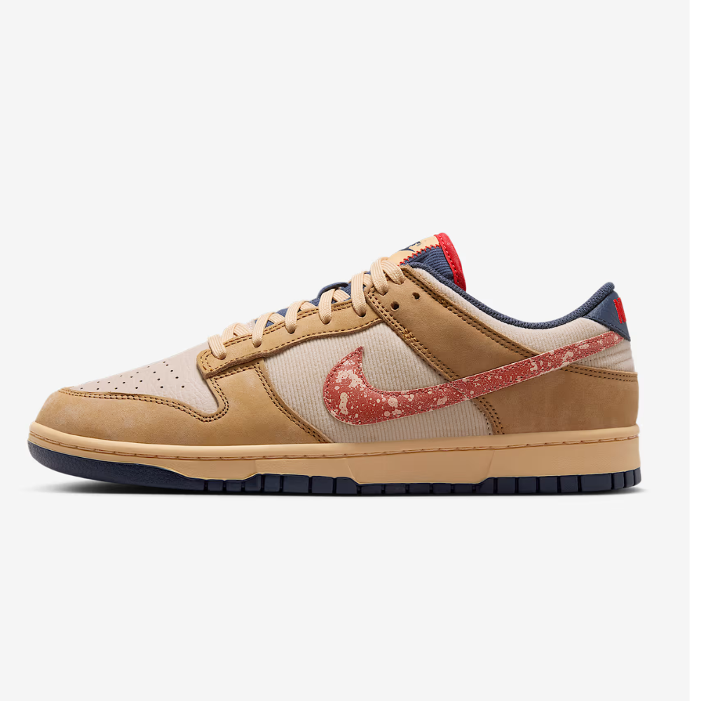 Dunk Low Beige/Navy/Pink