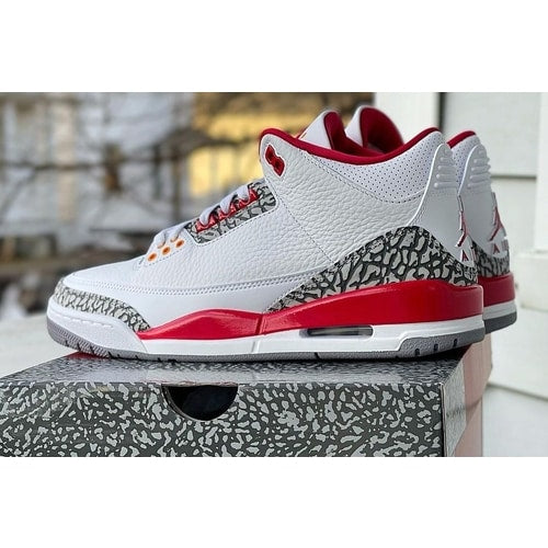 Jordan 3 Cardinal Red