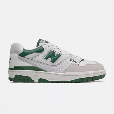 New Balance 550 - White/Forest Green