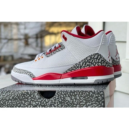 Jordan 3 Cardinal Red